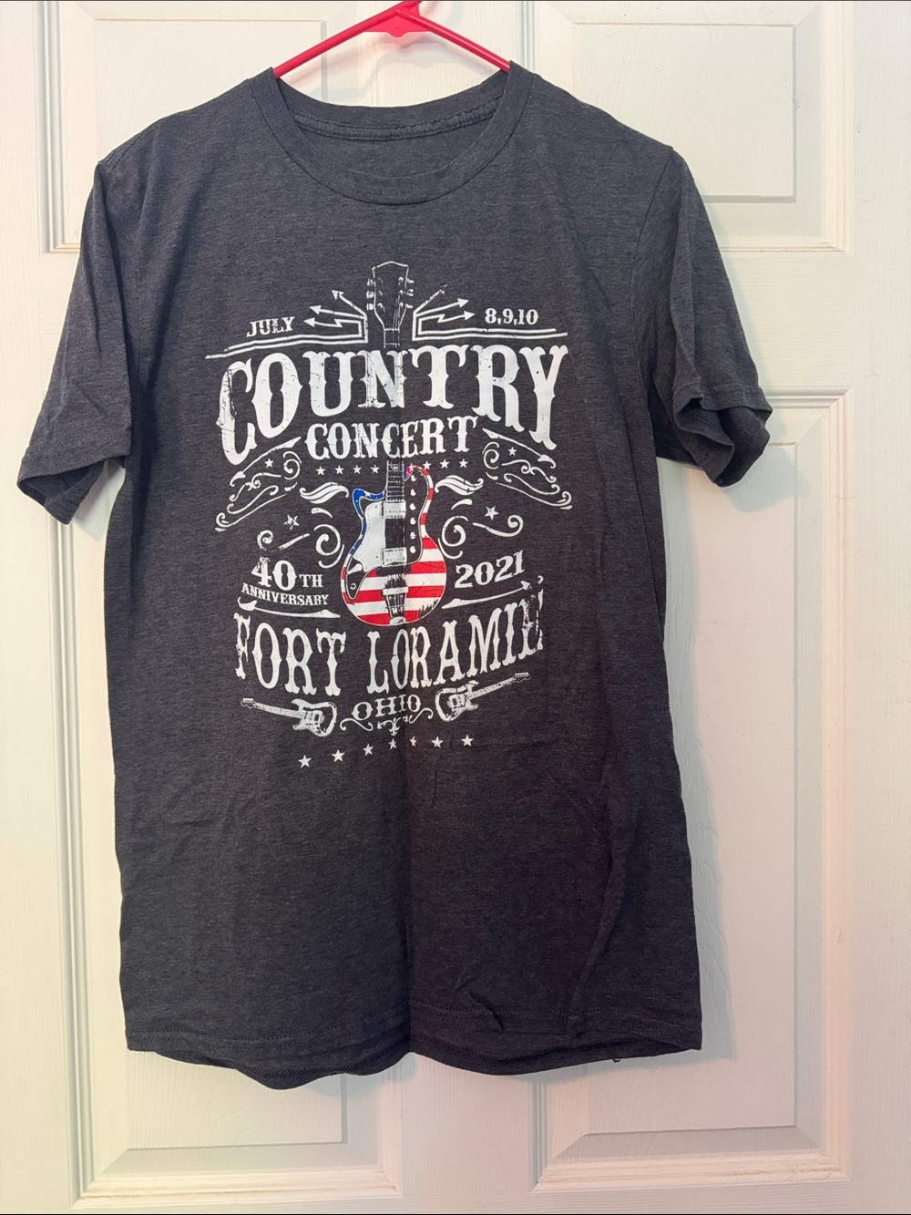 Fort Loramie Country Concert 2021 Graphic Tee - Dark Gray